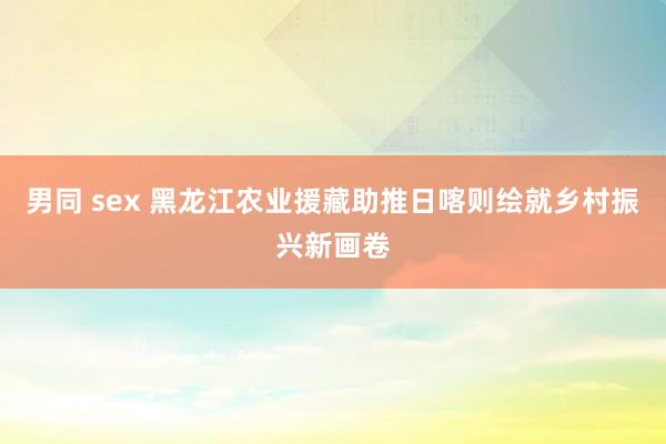 男同 sex 黑龙江农业援藏助推日喀则绘就乡村振兴新画卷
